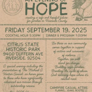 An Evening of Hope Invitation